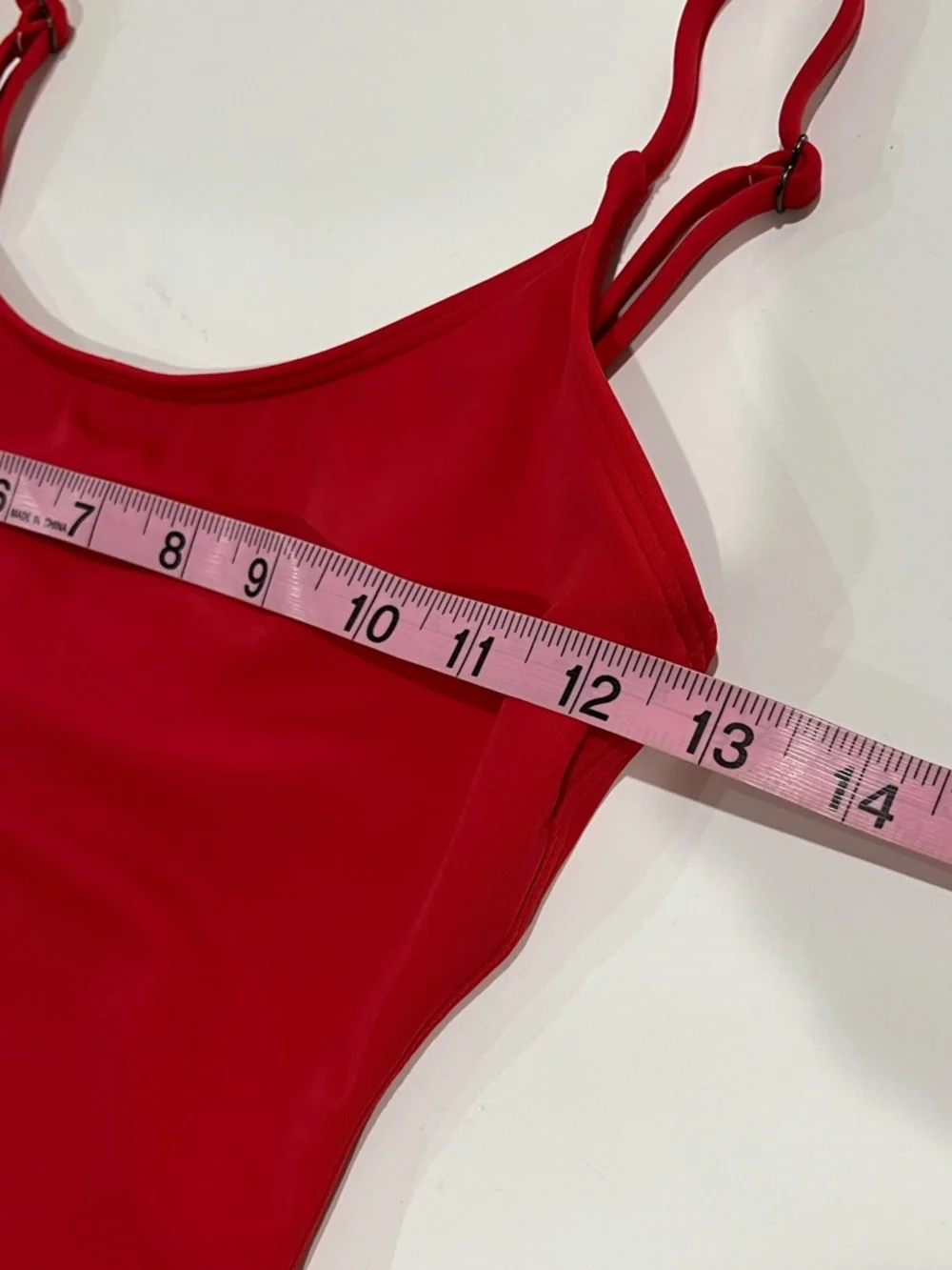 Andie Amalfi Red Classic One Piece Swimsuit Women’s XS